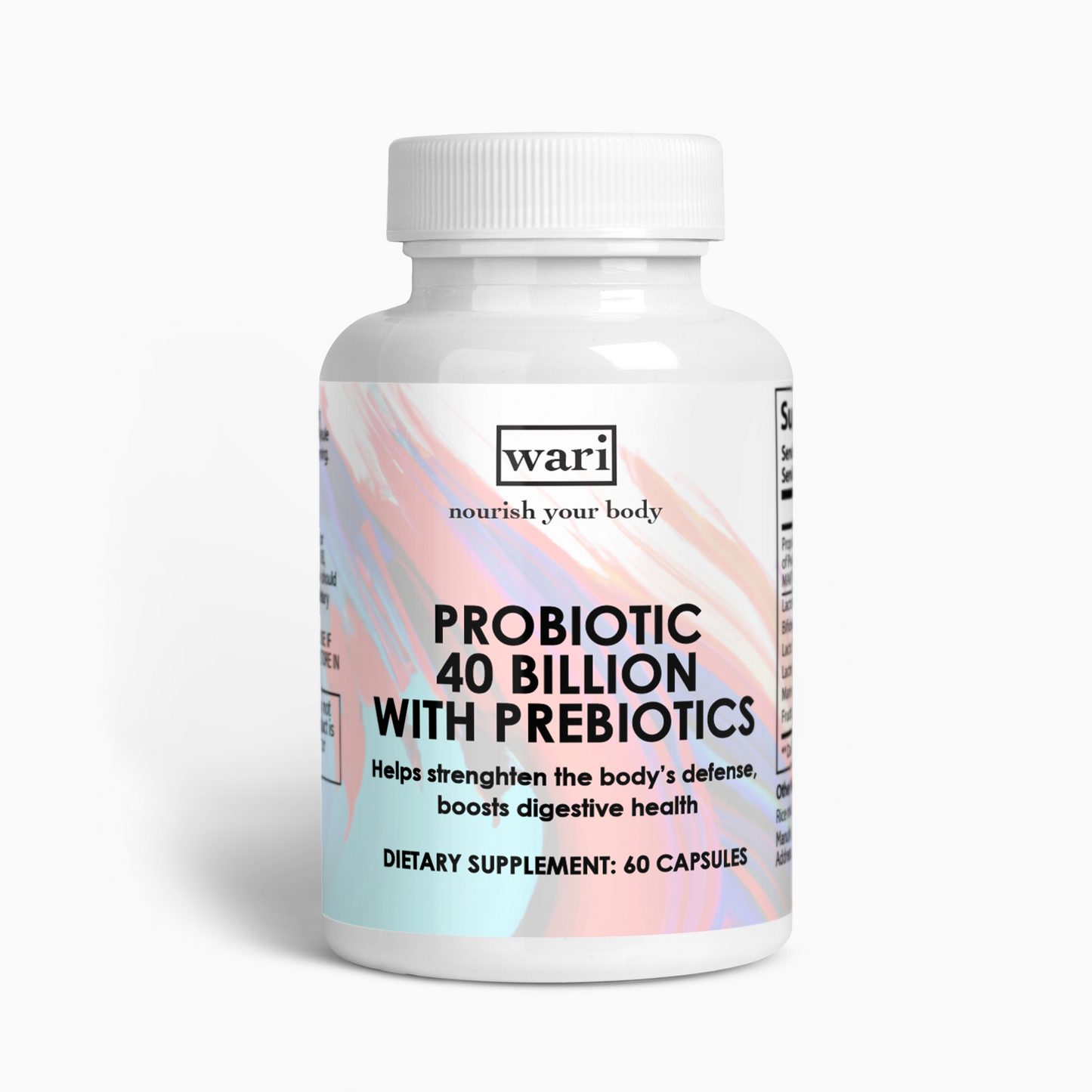 Probiotic 40 Billion with Prebiotics Capsules